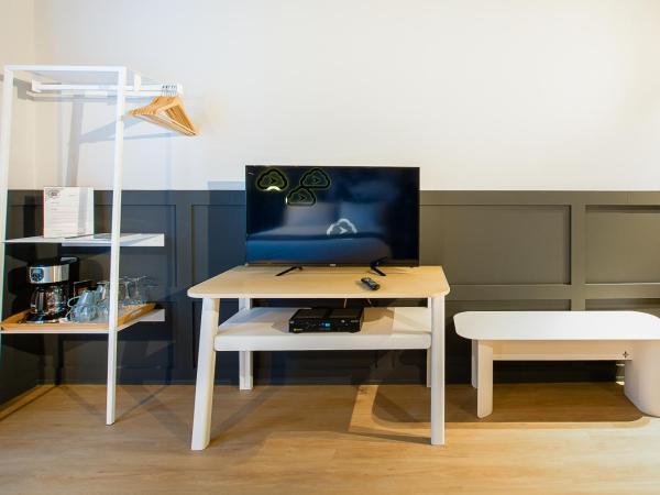 Hôtel du Jardin - Par Les Lofts Vieux-Québec : photo 3 de la chambre chambre avec 2 grands lits queen-size