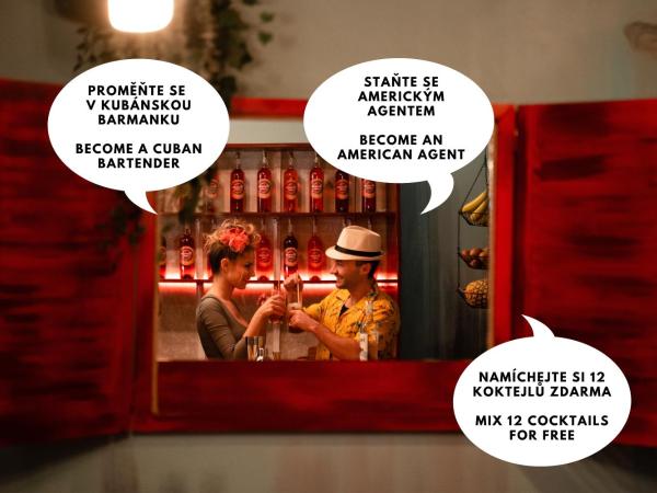 OROOM Havana - Role Play For Couples in BRNO : photo 9 de la chambre chambre double deluxe avec douche