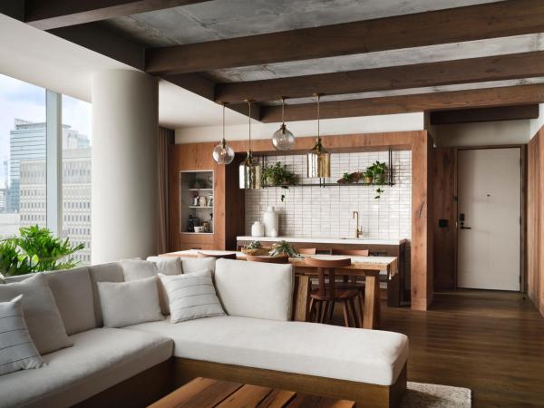 1 Hotel Nashville : photo 2 de la chambre suite deluxe avec lit king-size