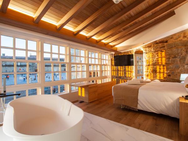 Hotel Plaza Obradoiro by Bossh! Hotels : photo 3 de la chambre chambre double deluxe - vue sur ville