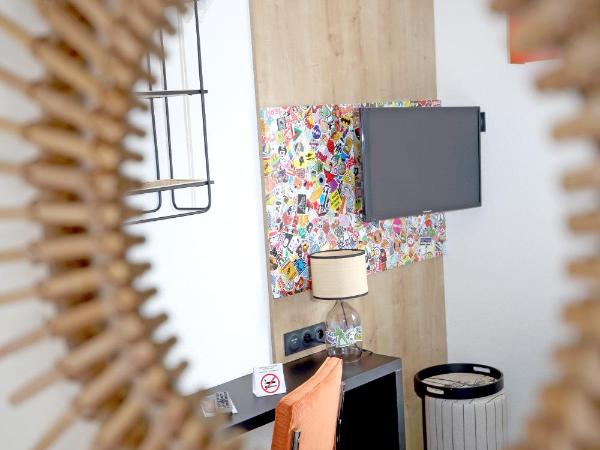 greet La Teste Bassin d'Arcachon : photo 2 de la chambre chambre pop avec 2 lits simples