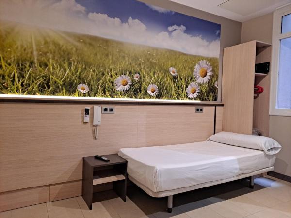 Hostal Las Flores Ramblas : photo 3 de la chambre chambre simple
