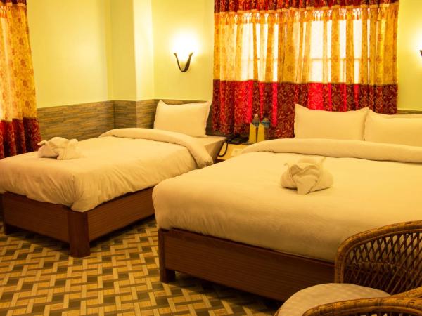 Hotel River Park : photo 9 de la chambre chambre double ou lits jumeaux - vue sur montagnes