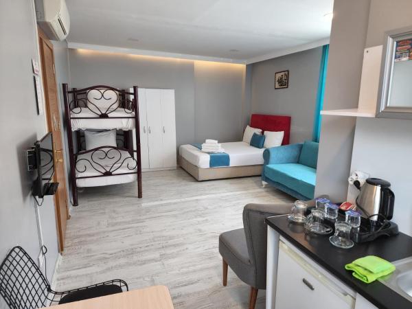 216 Turkuaz Suit : photo 4 de la chambre suite familiale