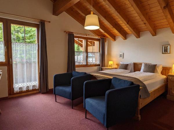 Hotel Beau-Séjour : photo 4 de la chambre chambre double avec balcon - vue panoramique