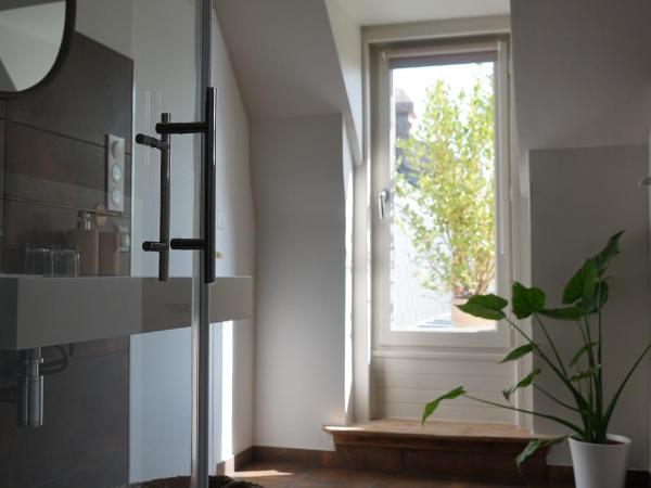 La Villégiature : photo 10 de la chambre chambre double avec salle de bains privative