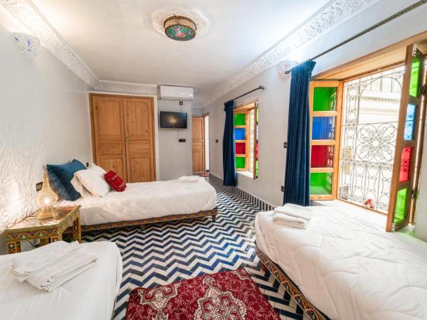 Riad Taj Salma : photo 8 de la chambre chambre triple standard