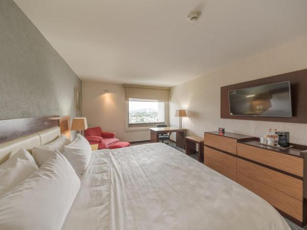 Holiday Inn Guadalajara Select, an IHG Hotel : photo 4 de la chambre chambre lit king-size standard avec douche à l'italienne