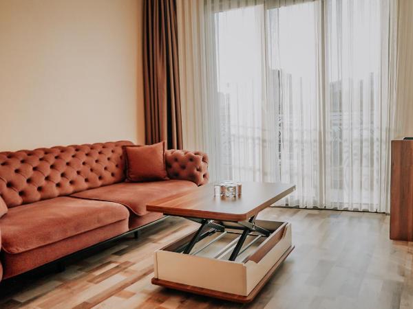 The Grand Mira Business Hotel : photo 3 de la chambre suite avec balcon