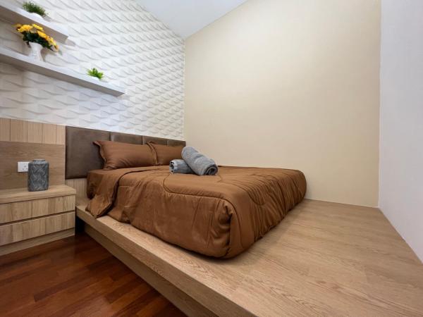 Attic Home Melaka Silverscape Residence & Jonker : photo 7 de la chambre luxury family 2 bedroom suite (private bathtub and sea view)