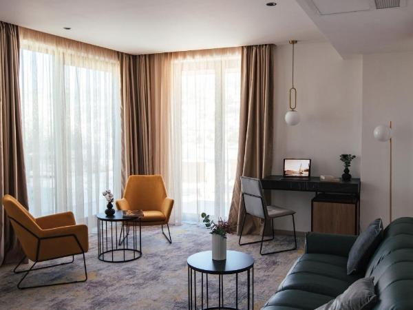 City Hotel Dubrovnik : photo 4 de la chambre chambre double ou lits jumeaux de luxe avec terrasse et vue sur la mer