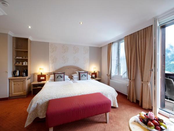 Romantik Hotel Schweizerhof : photo 1 de la chambre chambre double supérieure - vue sur eiger