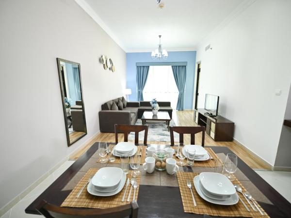 Al Waleed Holiday Homes : photo 9 de la chambre appartement de luxe 2 chambres (4 adultes)