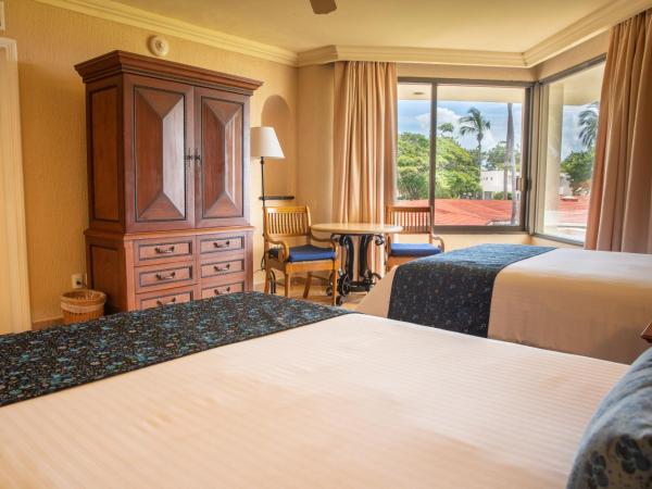 Pierre Mundo Imperial Riviera Diamante Acapulco : photo 2 de la chambre chambre elite avec 2 lits doubles - vue sur jardin