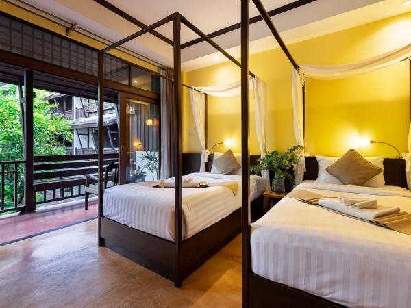 Ratchapruek Lanna Boutique : photo 1 de la chambre chambre lits jumeaux deluxe avec baignoire