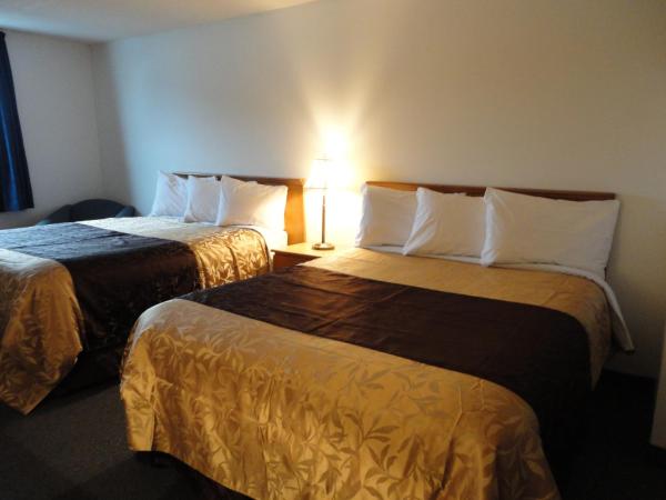 South Hill Motor Inn : photo 1 de la chambre chambre avec 2 grands lits queen-size