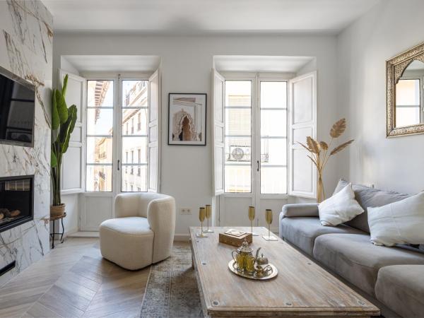 Arabica Suites - Lujosas Suites Room con Chimenea en Granada - Centro : photo 1 de la chambre appartement en duplex