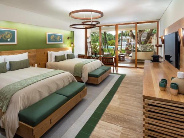 Presidente InterContinental Cozumel Resort & Spa, an IHG Hotel : photo 3 de la chambre hébergement premium avec 2 lits doubles - accès à la piscine