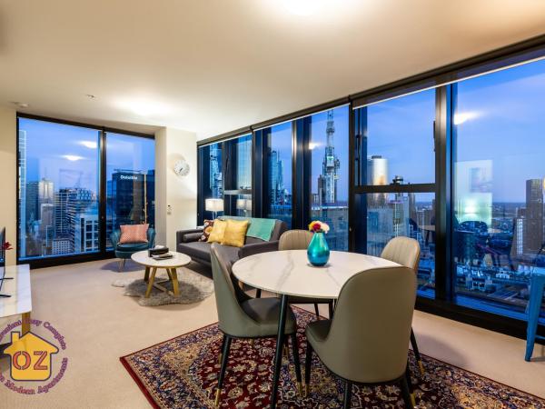 Aussie Escape Apartments-Skyline Collins Tower : photo 9 de la chambre two bedroom with one private bathroom