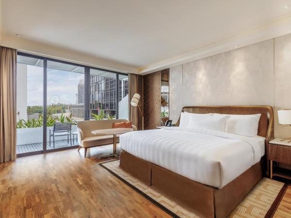 PARKROYAL on Beach Road, Singapore : photo 1 de la chambre chambre double ou lits jumeaux premier club parkroyal