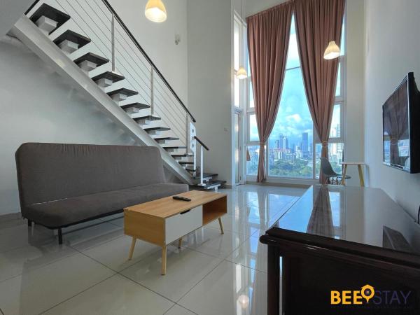 The Scott Garden Kuala Lumpur by BeeStay Management : photo 1 de la chambre appartement en duplex