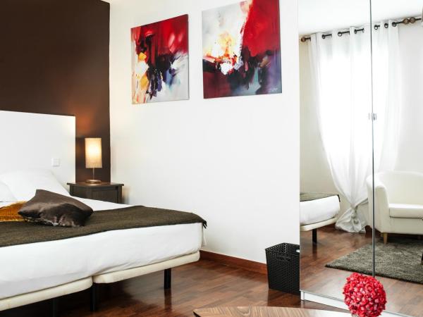 THC Gran Via Hostel : photo 6 de la chambre chambre double ou lits jumeaux supérieure