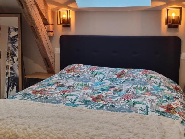 Au Nid des Champs, Agréable chambre d'hôtes, proche de Chartres : photo 4 de la chambre chambre double avec salle de bains privative