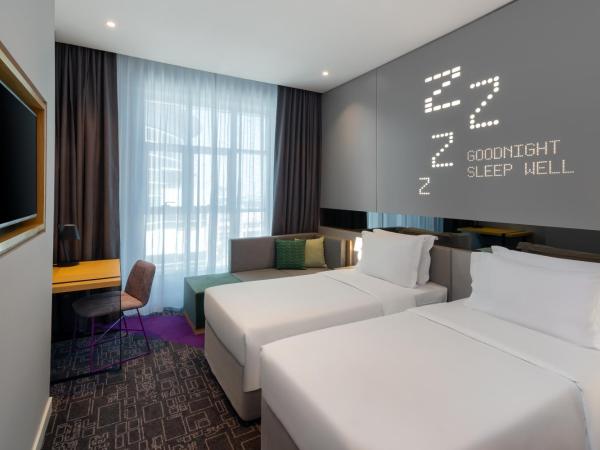 Studio M Al Barsha Hotel by Millennium : photo 1 de la chambre chambre lits jumeaux urbaine avec 20 % de réduction au spa