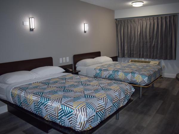 Motel 6 Columbus OH - OSU North : photo 8 de la chambre chambre lit king-size - accessible aux personnes à mobilité réduite - non-fumeurs