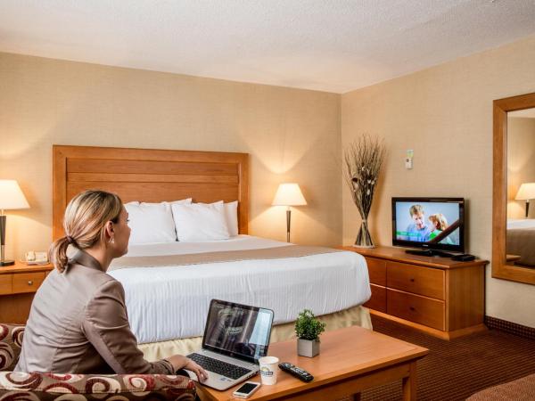 Days Inn by Wyndham Edmonton Downtown : photo 3 de la chambre chambre lit king-size - non-fumeurs