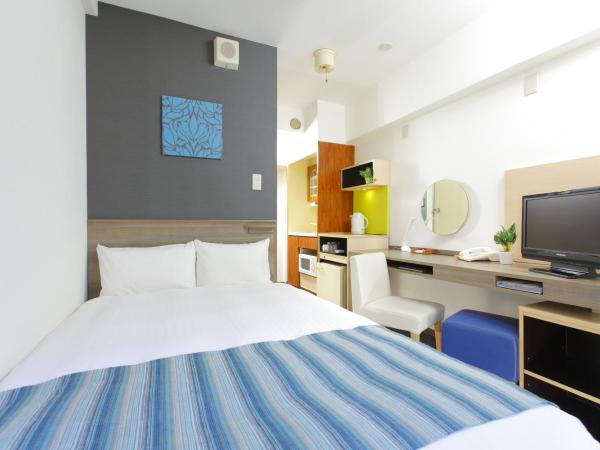 HOTEL MYSTAYS Ueno Inaricho : photo 4 de la chambre standard double room with small double bed - non-smoking - house keeping is optional with additional cost