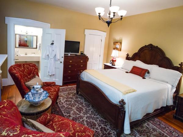 Eliza Thompson House, Historic Inns of Savannah Collection : photo 5 de la chambre chambre lindsey lit king-size de luxe - maison principale