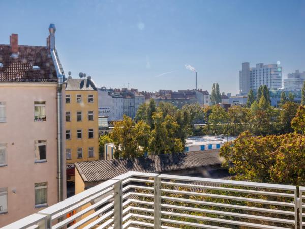 Downtown Apartments Mitte-Wedding : photo 10 de la chambre grand appartement 2 chambres bleu