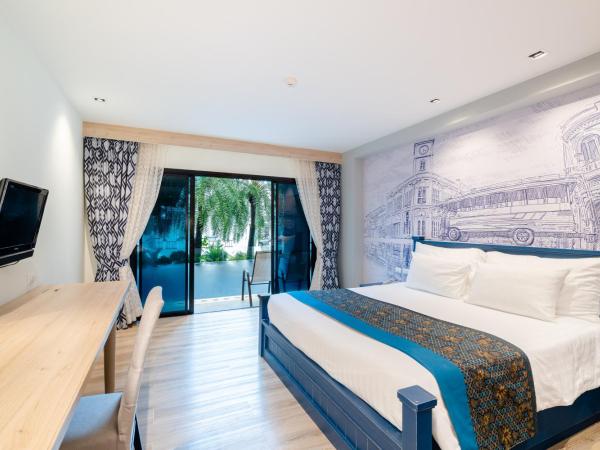 Bhukitta Boutique Hotel Phuket Town : photo 1 de la chambre deluxe double bed pool access + free coworking space