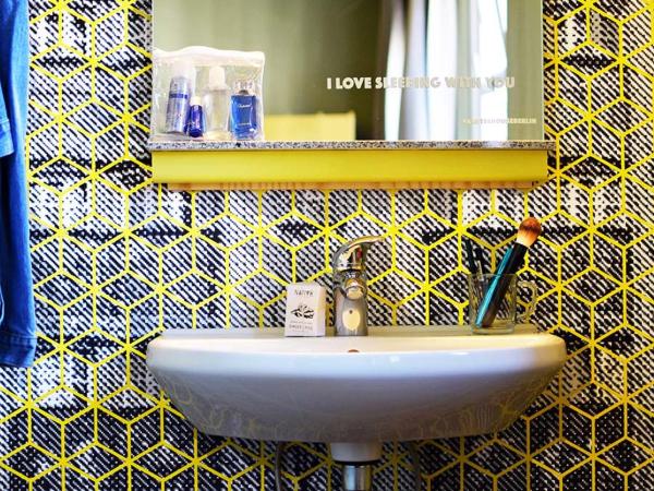 Amstel House Hostel : photo 5 de la chambre chambre lits jumeaux avec salle de bains commune