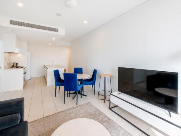 Hope Street Apartments by CLLIX : photo 5 de la chambre appartement 2 chambres avec 1 salle de bains - vue sur montagne