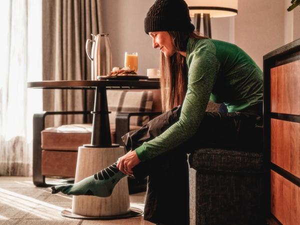 Fairmont Chateau Whistler : photo 7 de la chambre chambre lit king-size deluxe avec vue