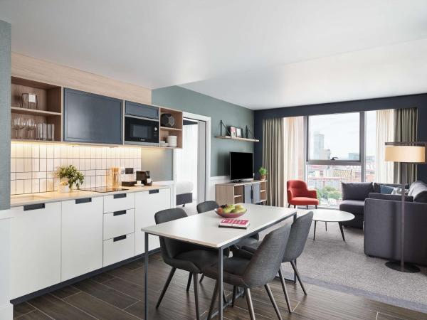 Hyatt House Manchester : photo 7 de la chambre suite 1 chambre avec kitchenette