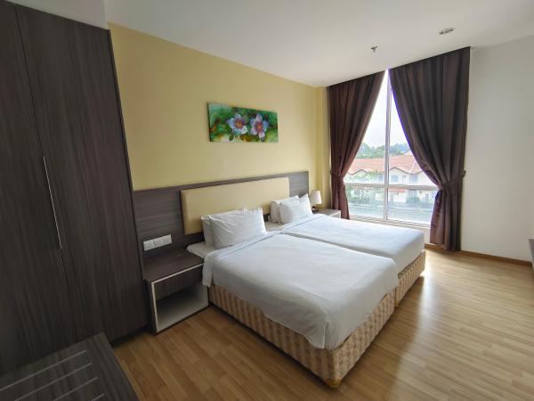 Hotel MetraSquare : photo 3 de la chambre appartement 1 chambre lits jumeaux