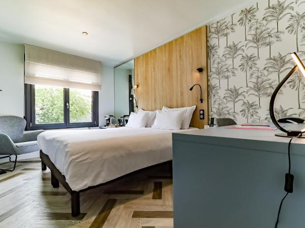 Logis Hôtel du Parc : photo 4 de la chambre chambre supérieure lit queen-size