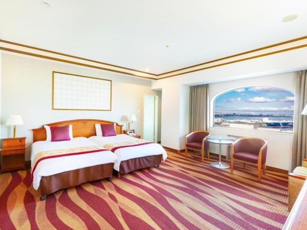 Hotel Plaza Kobe : photo 2 de la chambre corner twin room with view bath [non-smoking]