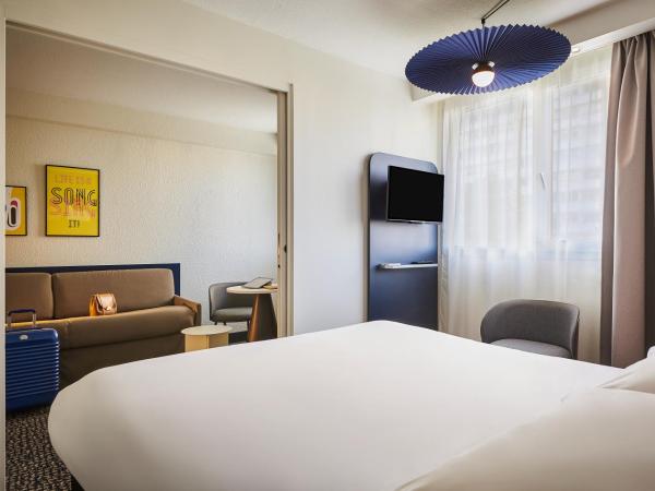 ibis Paris Avenue d'Italie 13ème : photo 3 de la chambre chambre supérieure avec 1 lit double et 1 canapé-lit