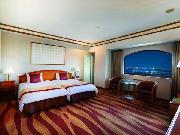 Hotel Plaza Kobe : photo 1 de la chambre corner twin room with view bath [non-smoking]