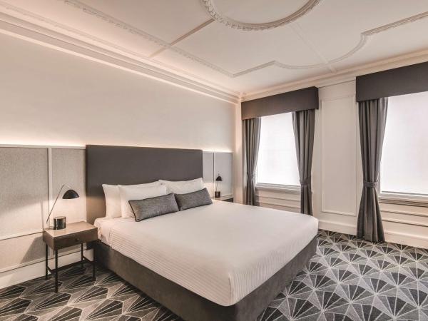 The Savoy Hotel on Little Collins Melbourne : photo 1 de la chambre chambre lit king-size savoy