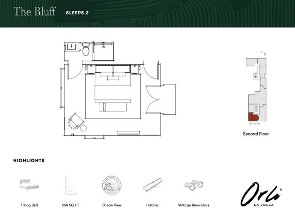 Orli La Jolla : photo 6 de la chambre chambre double