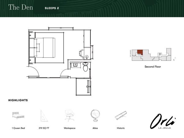 Orli La Jolla : photo 7 de la chambre chambre double