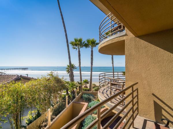 Pacific Terrace Hotel : photo 2 de la chambre chambre standard accessible aux personnes à mobilité réduite - vue partielle sur océan