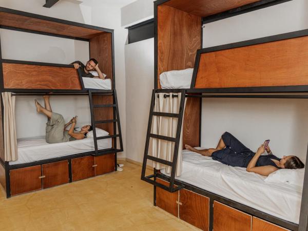 Caleta Hostel Rooftop & Pool : photo 3 de la chambre lit dans dortoir mixte de 4 lits
