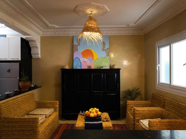 Fleur de cactus, Guesthouse, Tamraght : photo 9 de la chambre studio lit king-size