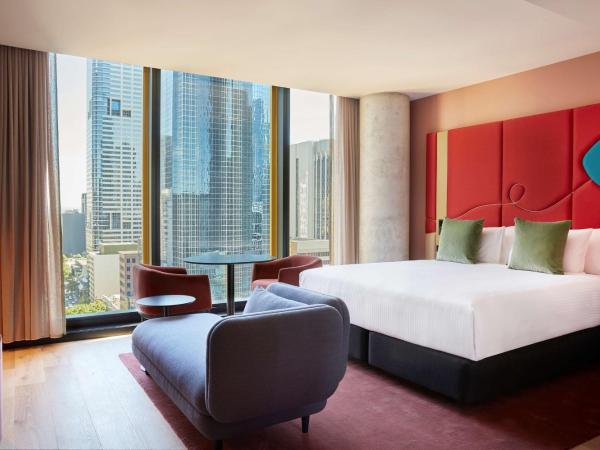 Quincy Hotel Melbourne : photo 1 de la chambre skyline view king or twin